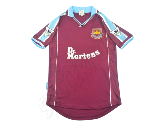 Camiseta de local del West Ham United 1999/01