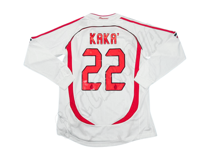 Camiseta de la segunda equipación del AC Milan 2006/07 para la final de la Liga de Campeones, manga larga