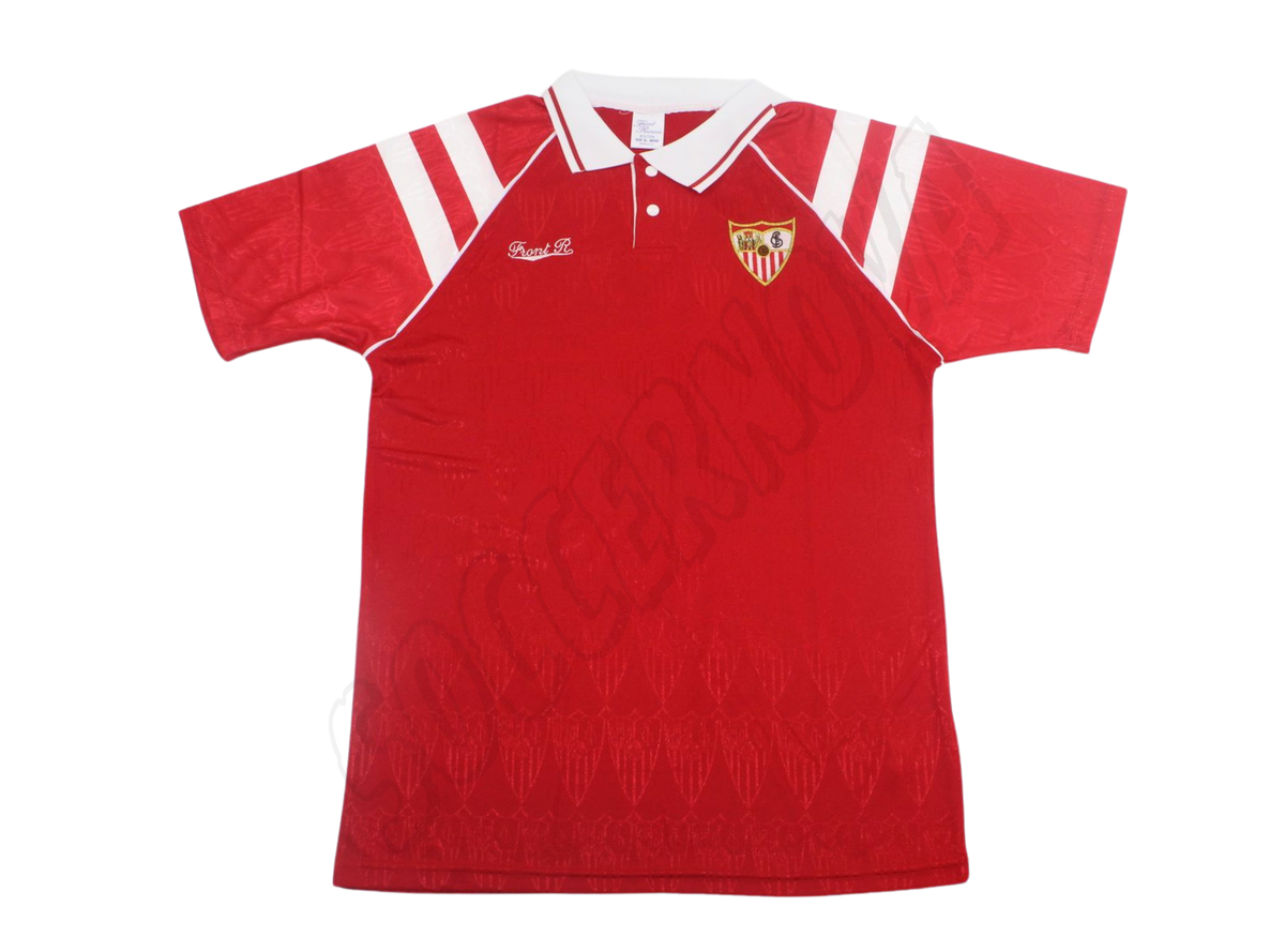 Camiseta de visitante del Sevilla 1992/93