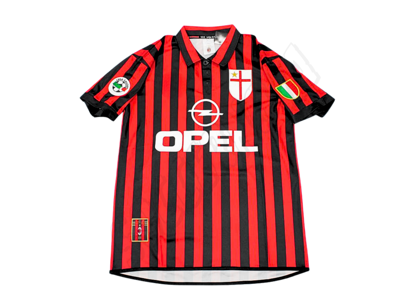 Camiseta Local del AC Milan Centenario 1999/00