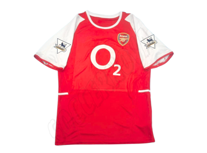 Camiseta de local del Arsenal 2002/04