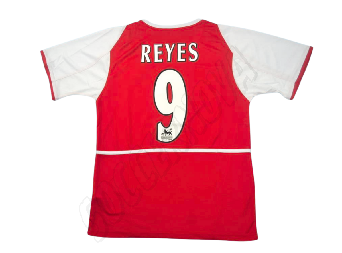 Camiseta de local del Arsenal 2002/04