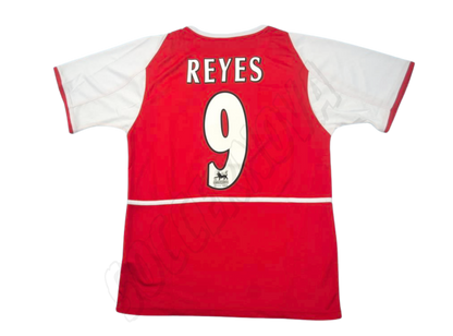 Camiseta de local del Arsenal 2002/04