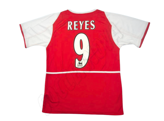 Camiseta de local del Arsenal 2002/04
