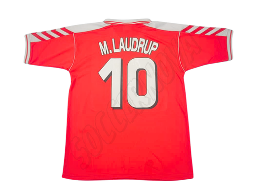 Danemark Maillot Domicile Coupe du Monde 1998/00