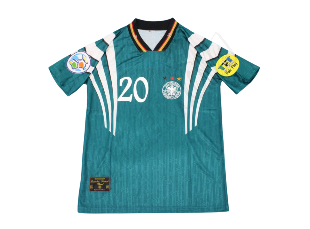Camiseta de visitante de Alemania 1996/98