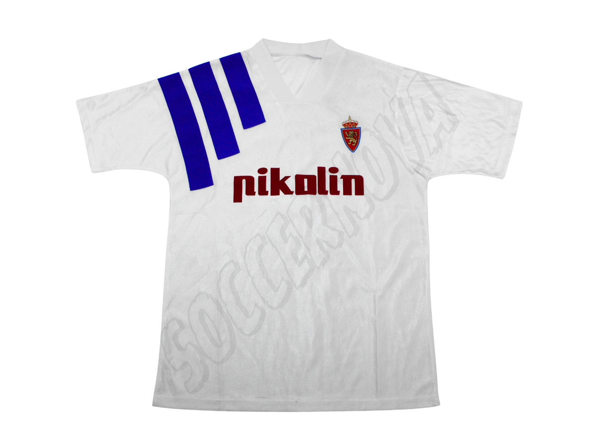 Maillot domicile Real Saragosse 1992/93