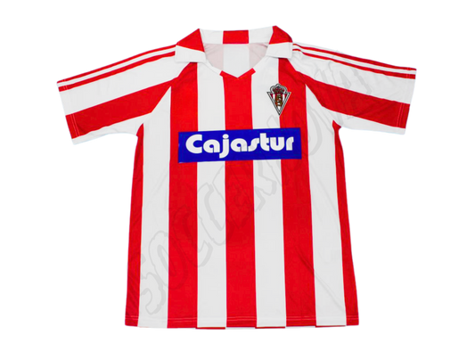 Camiseta de local del Sporting Gijón 1986/87