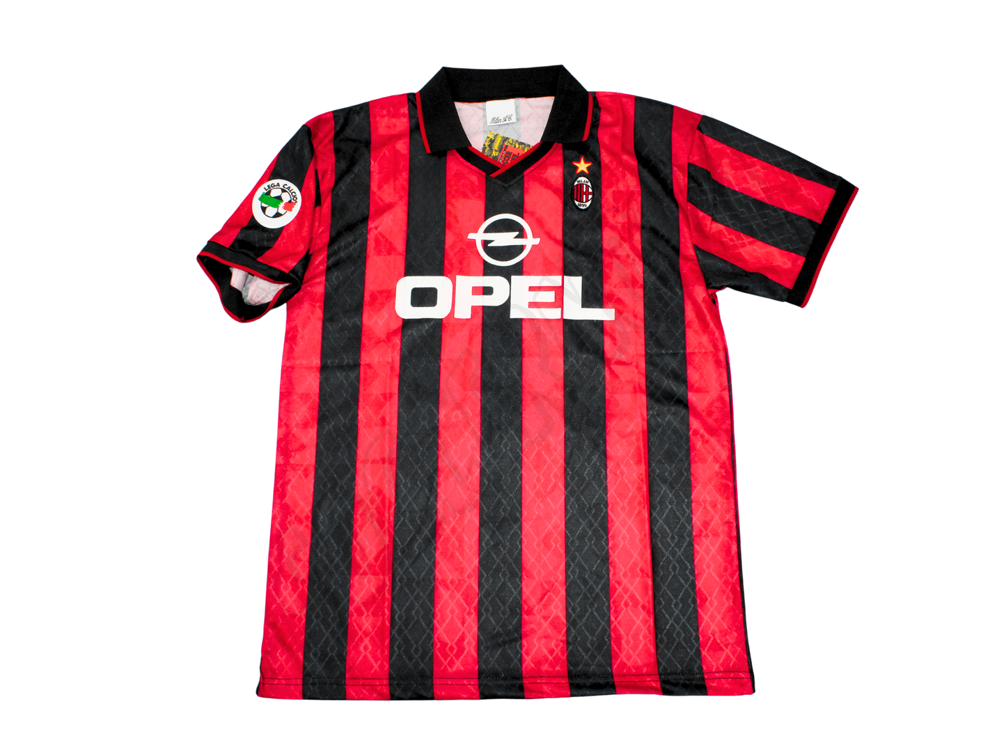 Camiseta local del AC Milan 1995/96