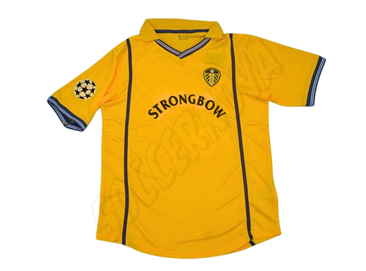 Camiseta de visitante del Leeds United 2000/02
