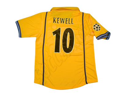 Camiseta de visitante del Leeds United 2000/02