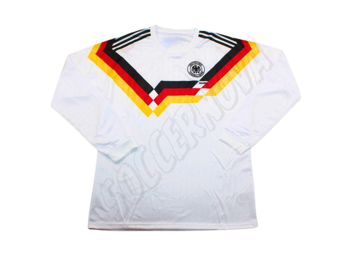 Alemania 1990/92 Camiseta de manga larga de local