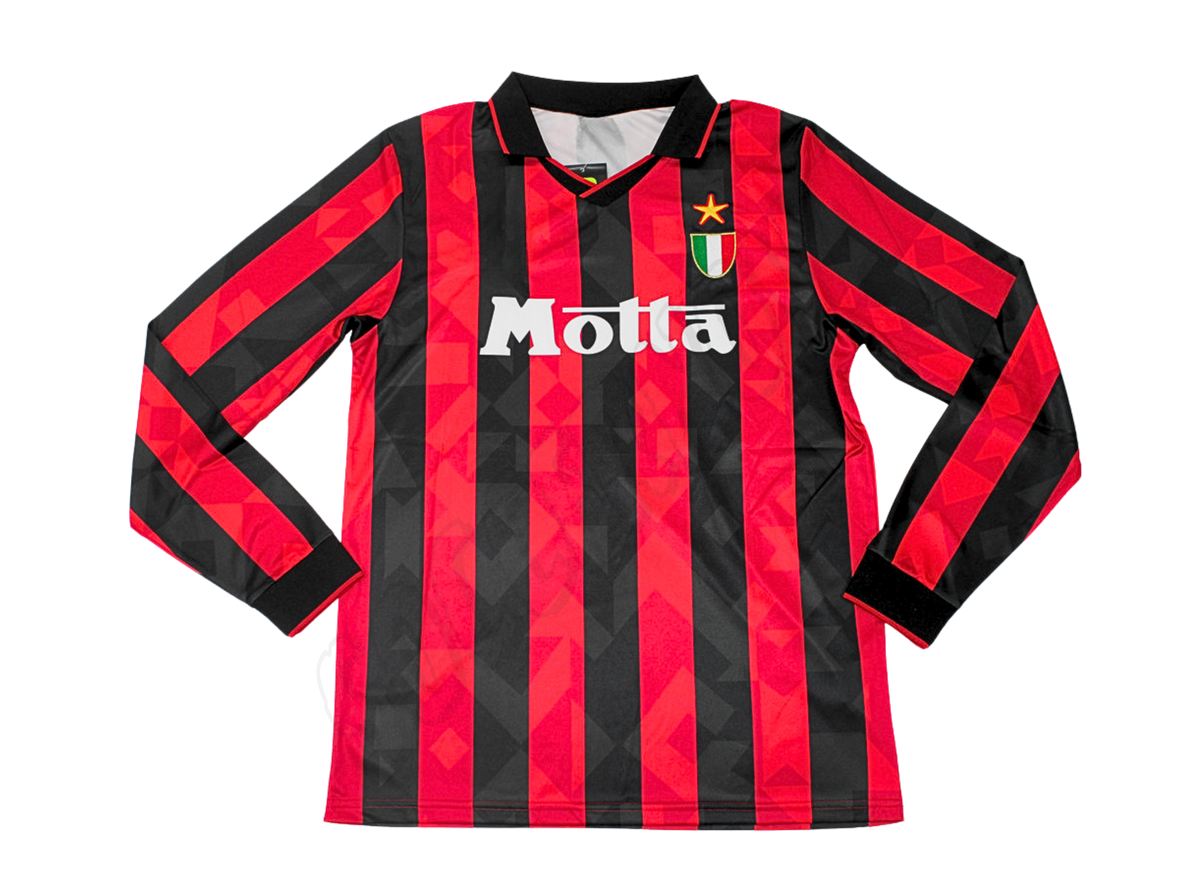 AC Milan 1993/94 Long Sleeves Home Shirt