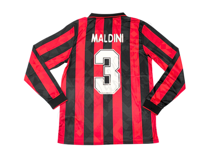 AC Milan 1993/94 Long Sleeves Home Shirt