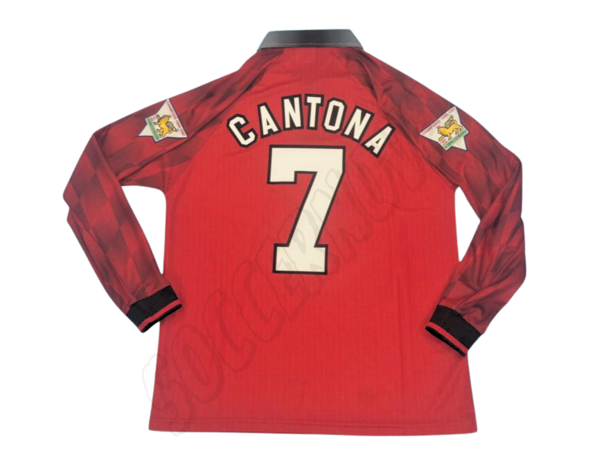 Manchester United 1996/98 Long Sleeves Home Shirt