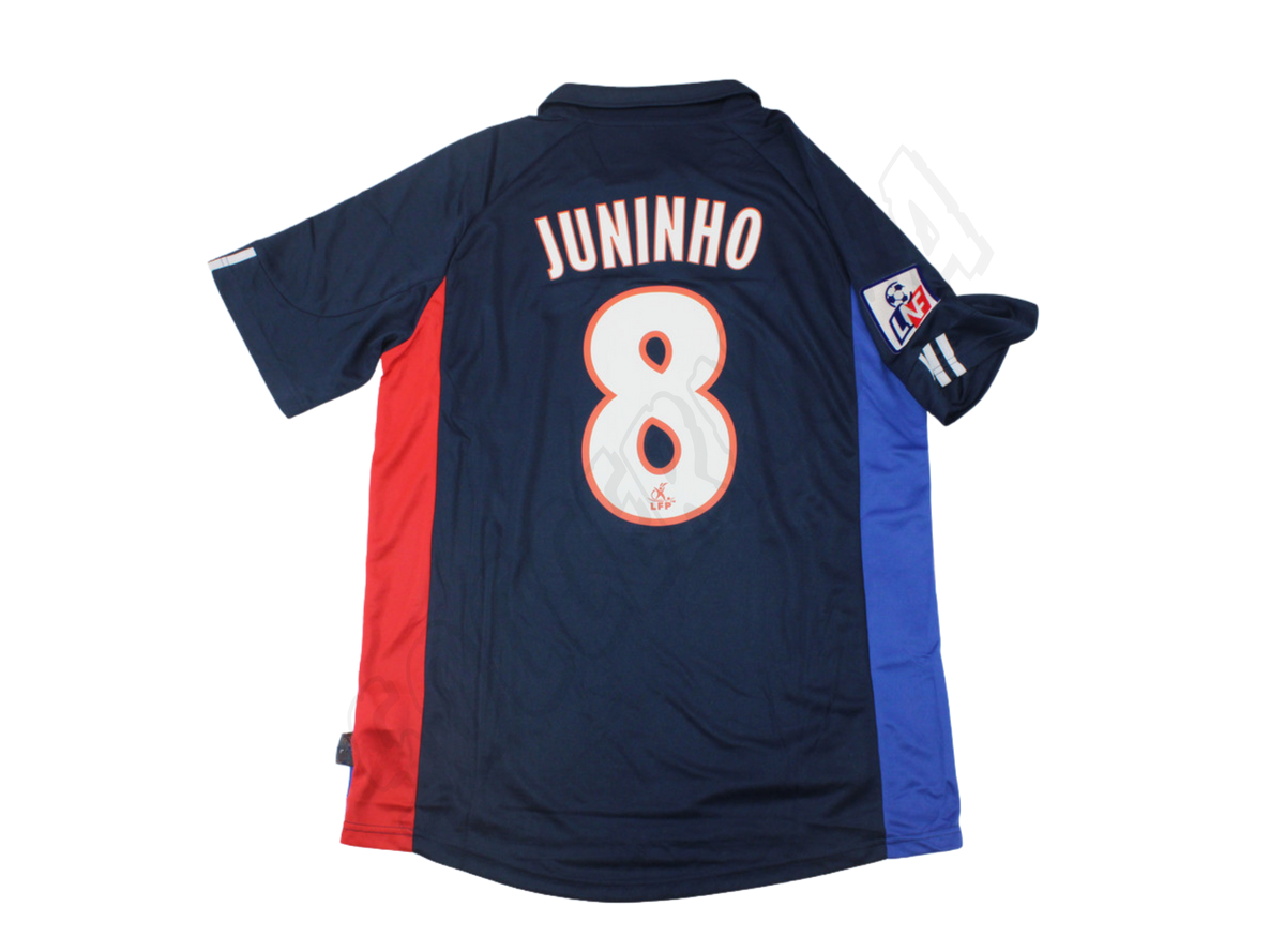 Camiseta visitante del Olympique Lyon 2001/02