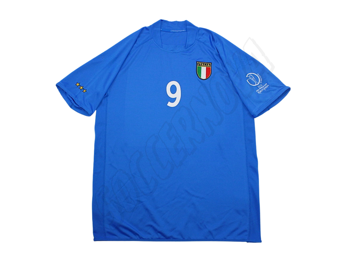 Camiseta local de Italia 2002/03
