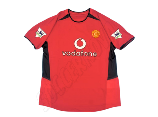 Maillot domicile Manchester United 2002/04