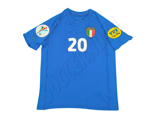 Camiseta de Local Italia 2000/02