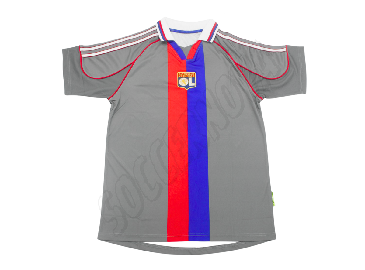 Camiseta de visitante del Olympique de Lyon 2000/01