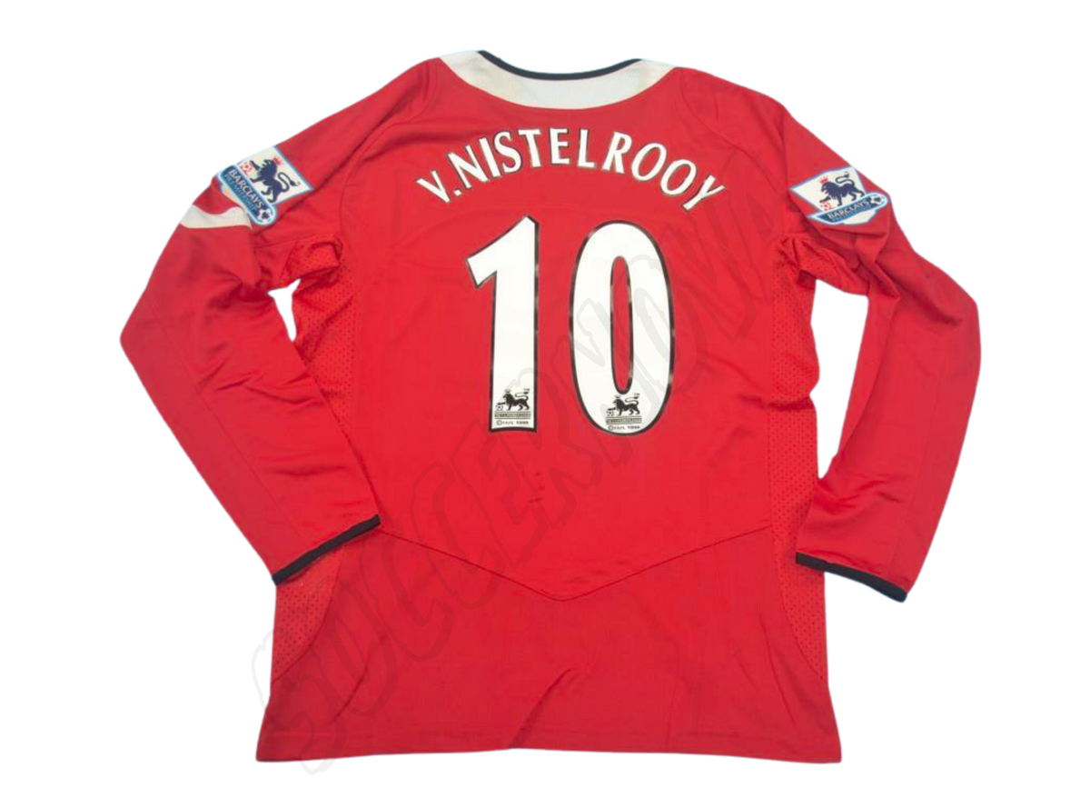 Manchester United 2004/06 Long Sleeves Home Shirt