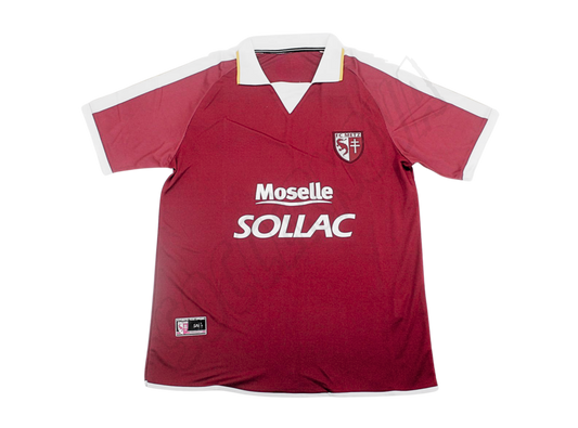 Camiseta local del Metz 2003/04