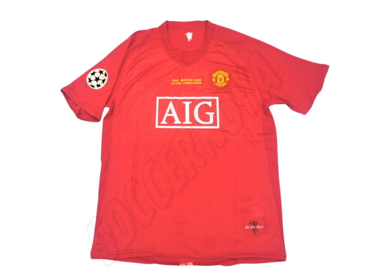 Camiseta Local Final UCL Manchester United 2007/08
