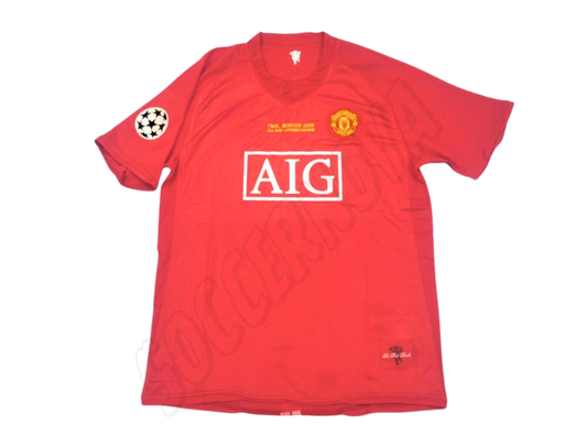 Camiseta Local Final UCL Manchester United 2007/08