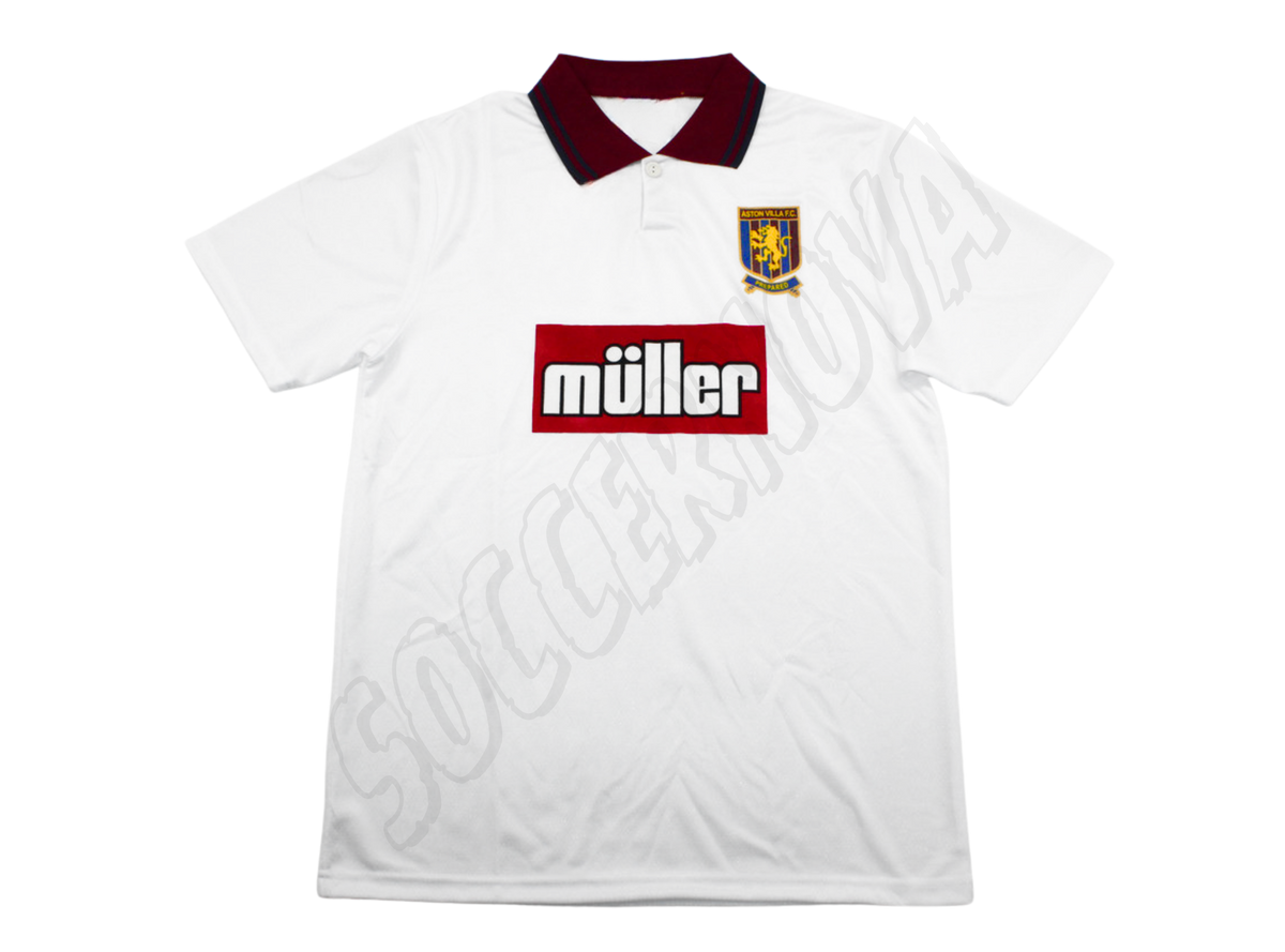 Aston Villa Camiseta Alternativa 1994/95