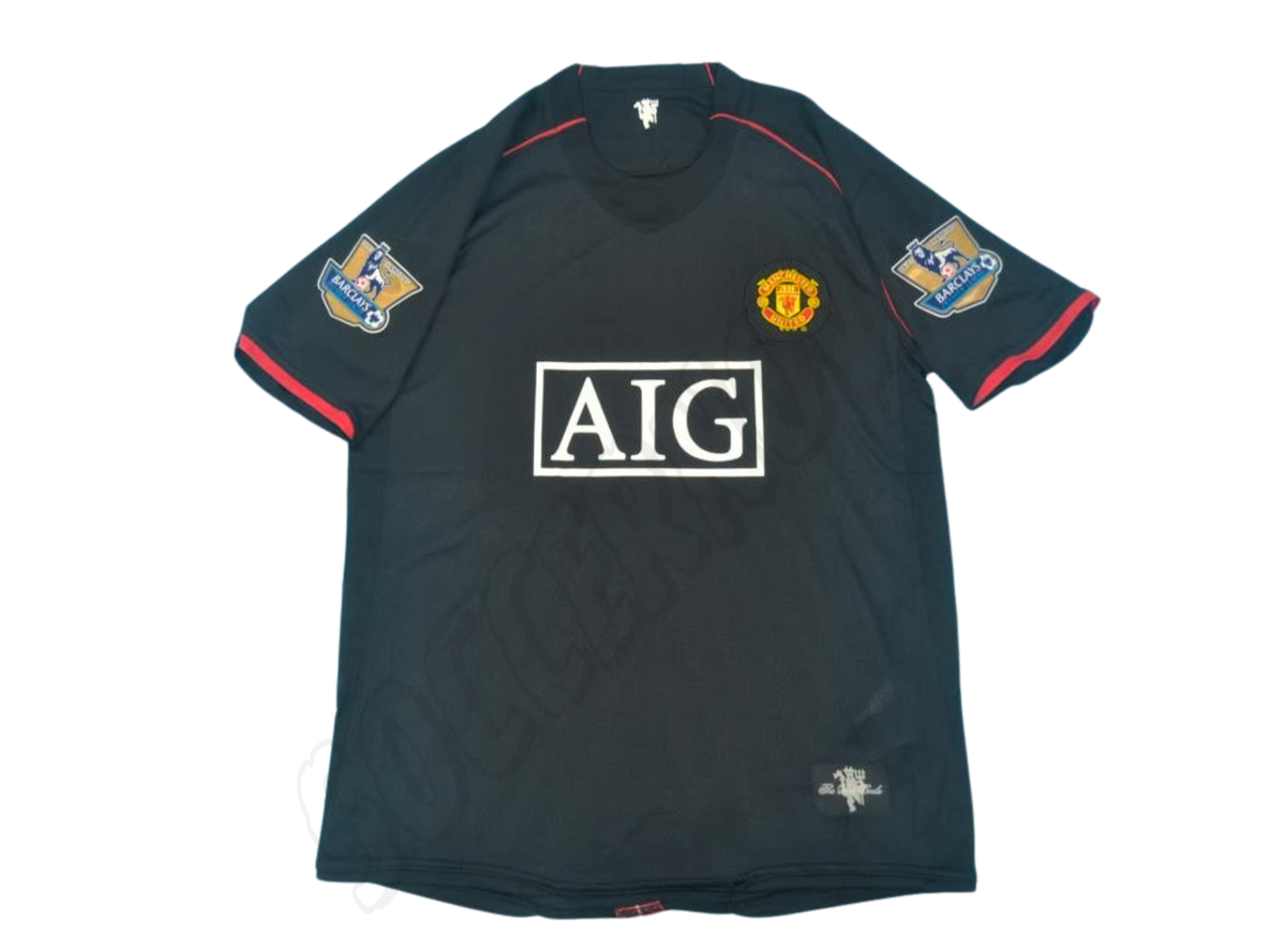 Camiseta de visitante del Manchester United 2007/08