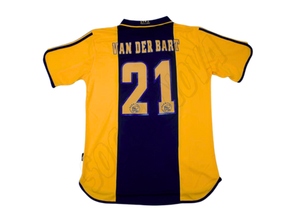 Camiseta visitante del Ajax 2000/01