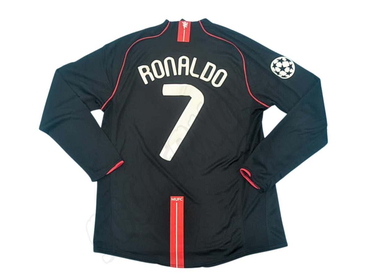 Manchester United 2007/08 Long Sleeves Away Shirt