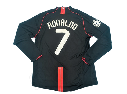 Manchester United 2007/08 Long Sleeves Away Shirt