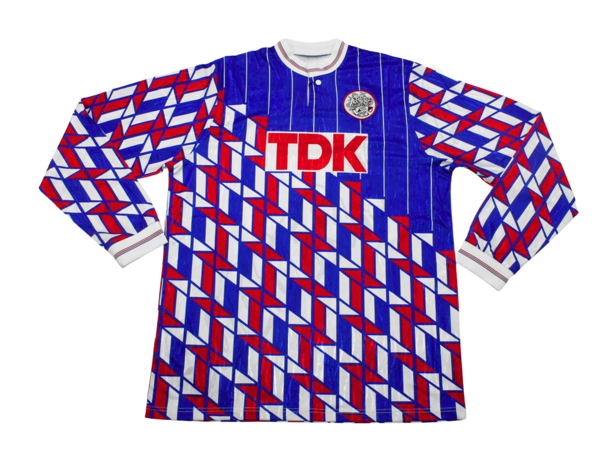 Ajax 1989/90 Long Sleeves Away Shirt