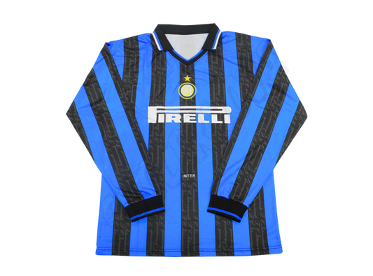 Camiseta de casa de manga larga Inter de Milán 1997/98