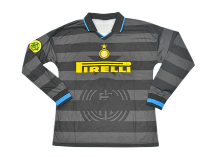 Camiseta de la tercera equipación de manga larga del Inter de Milán 1997/98