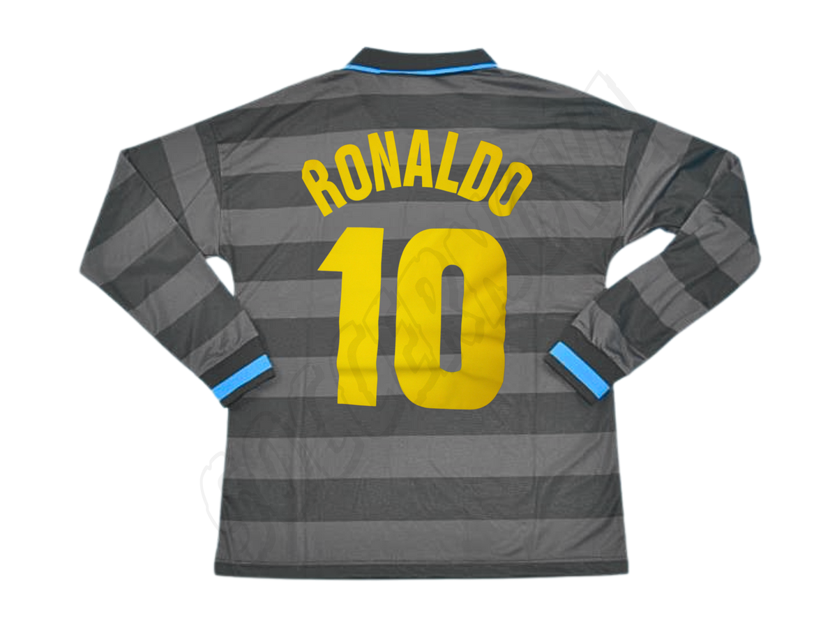 Camiseta de la tercera equipación de manga larga del Inter de Milán 1997/98