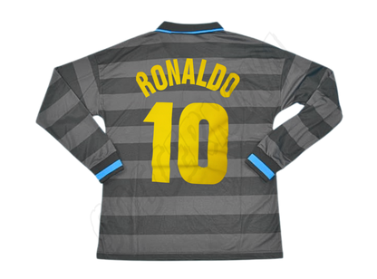 Camiseta de la tercera equipación de manga larga del Inter de Milán 1997/98