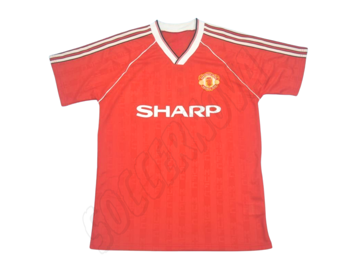 Maillot domicile de Manchester United 1988/90