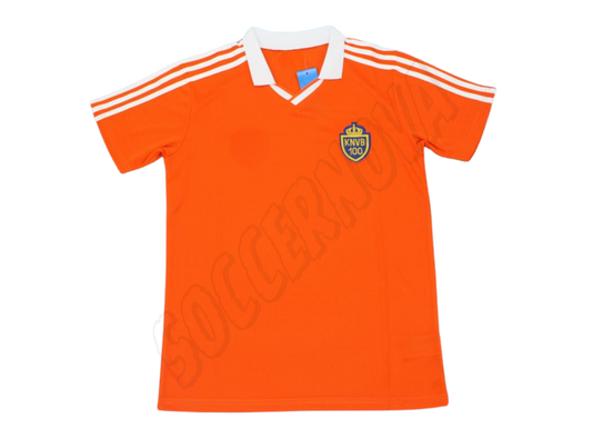 Maillot Domicile Centenaire Pays-Bas 1988/90