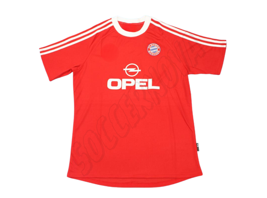 Camiseta de Local Europea Bayern Múnich 2000/01