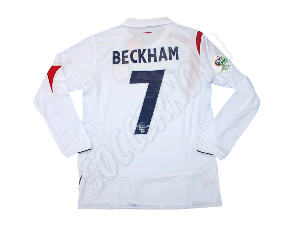 Maillot domicile manches longues Angleterre 2005/07