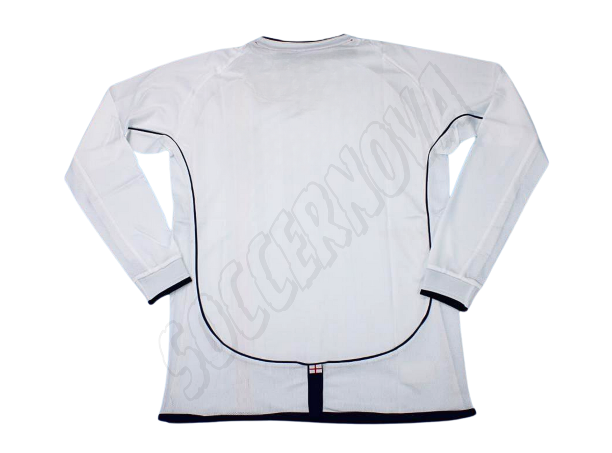 Maillot domicile manches longues Angleterre 2001/03