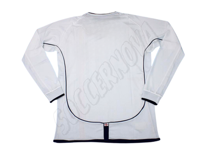 Maillot domicile manches longues Angleterre 2001/03