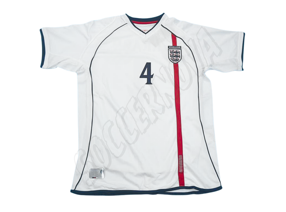 Camiseta de local de Inglaterra 2001/03