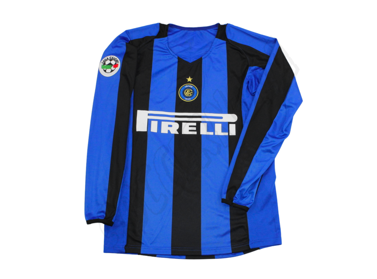 Inter Milan 2004/05 Long Sleeves Home Shirt