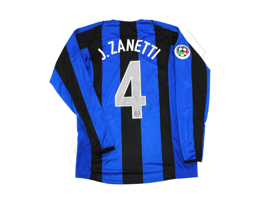 Camiseta Local Manga Larga Inter de Milán 2004/05