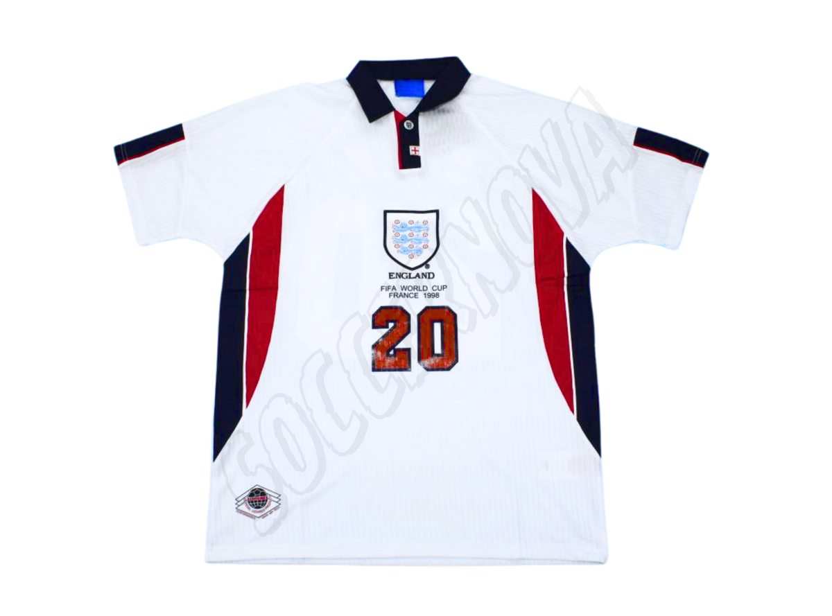 Camiseta de local de Inglaterra Mundial 1997/99