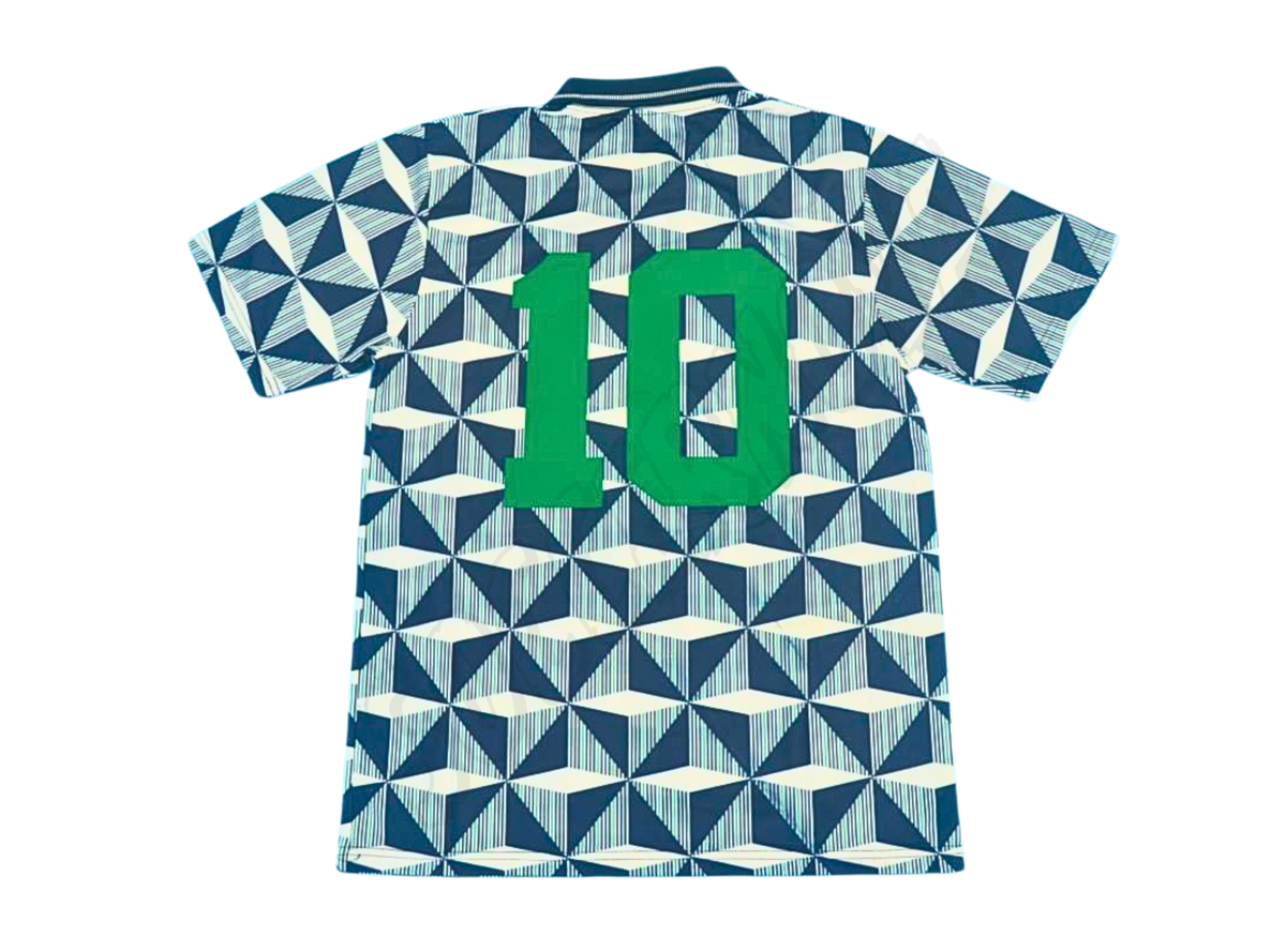 Camiseta de visitante de Irlanda del Norte 1990/92