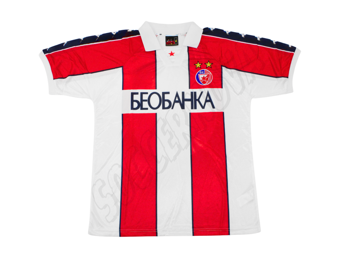 Camiseta Local Estrella Roja de Belgrado 1996/98
